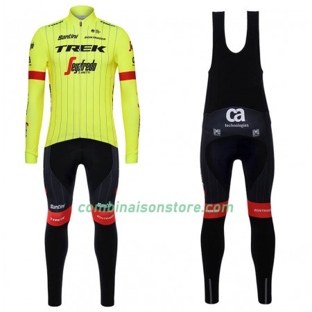 Combinaison Cycliste M/L + Collant à Bretelles 2018 Trek-Segafredo N002